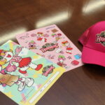 秋田ノーザンハピネッツが企業協力のもと下敷きとオリジナルキャップを寄贈!